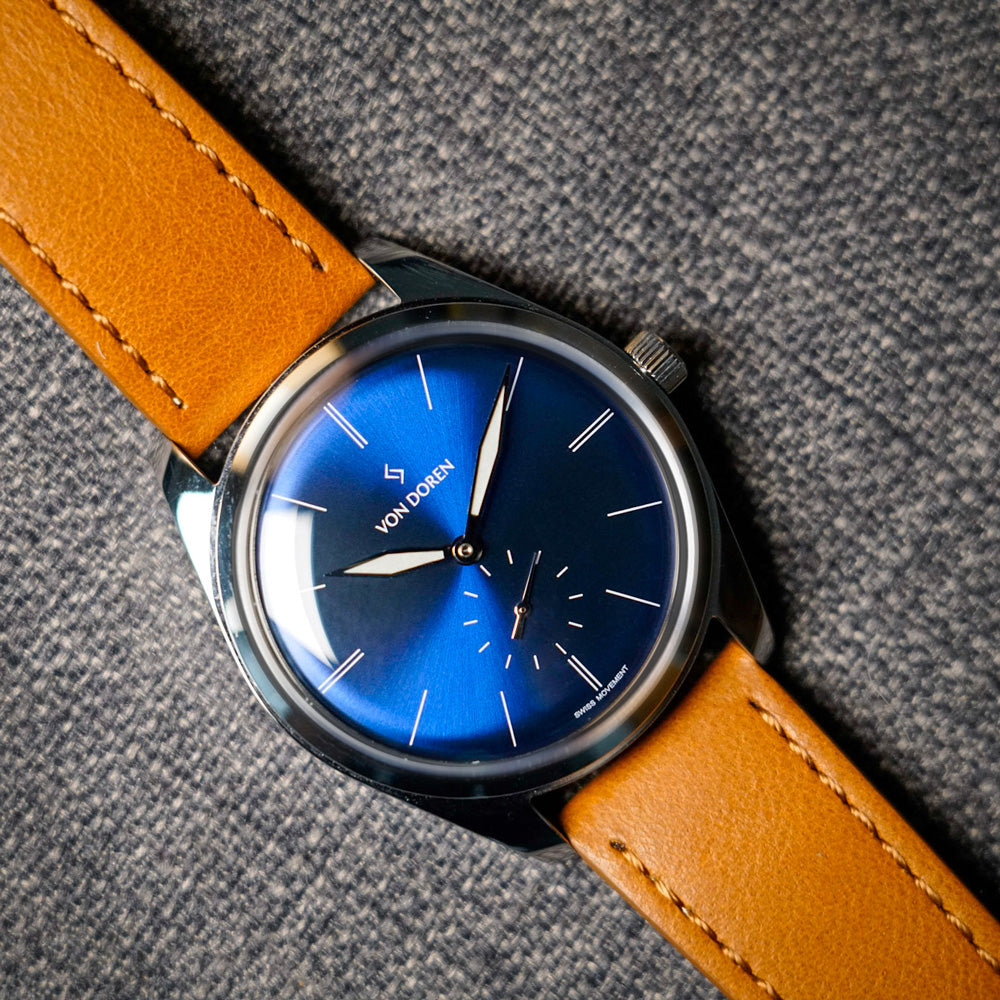 Von Doren Runde blå ovenfra