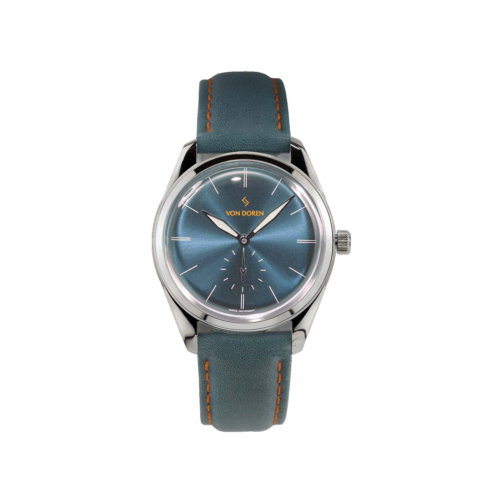 Von Doren Runde farge Steel Blue